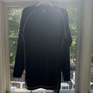 FootJoy Black Long Sleeve Tee